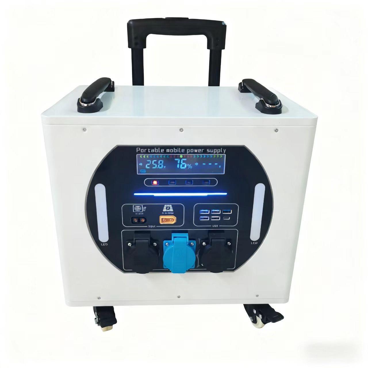 Outdoor Power Station - 프리미엄급 3000W 타이로드형 휴대용 모바일 파워스테이션