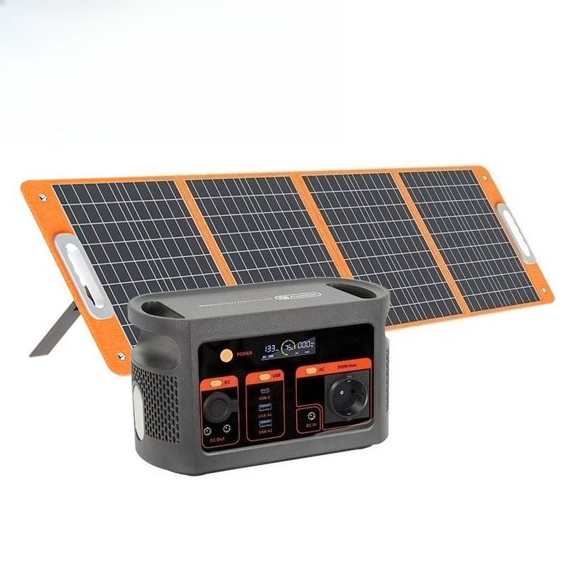 Outdoor Power Station - 300W 순수 정현파 태양광 발전기 LiFePO4