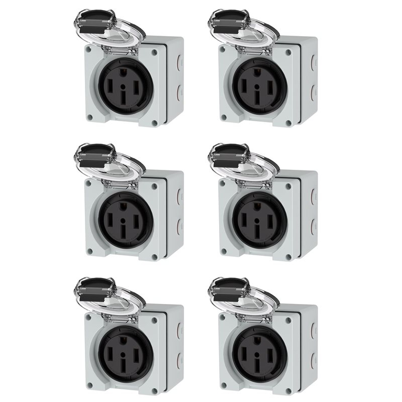 Outdoor Power Receptacle Box - Y17A 6X 50Amp 전원 콘센트 박스,