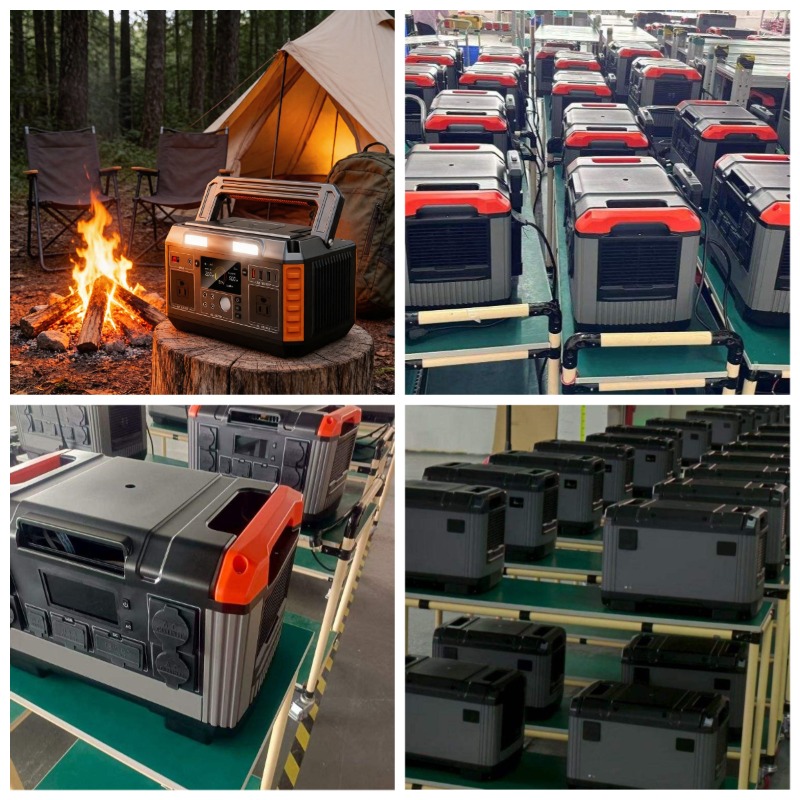 Outdoor Power Station - 휴대용 파워스테이션 220V 500W 야외 리튬