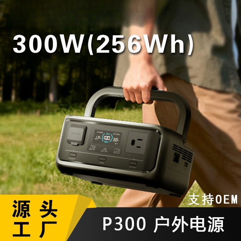 Outdoor Power Station - 300W 256Wh LiFePO4 휴대용 야외 전력