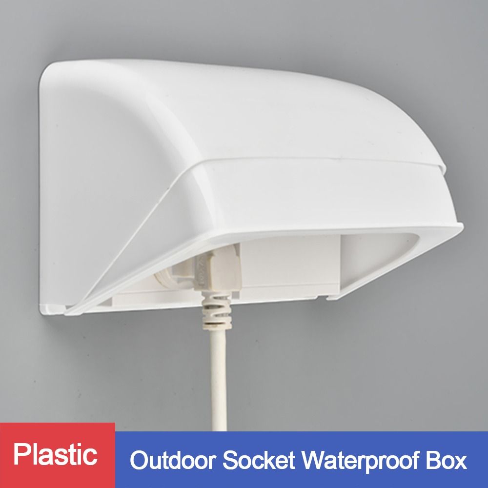 Outdoor Power Point Cover - 1Pcs 야외 소켓 방수 상자 전기