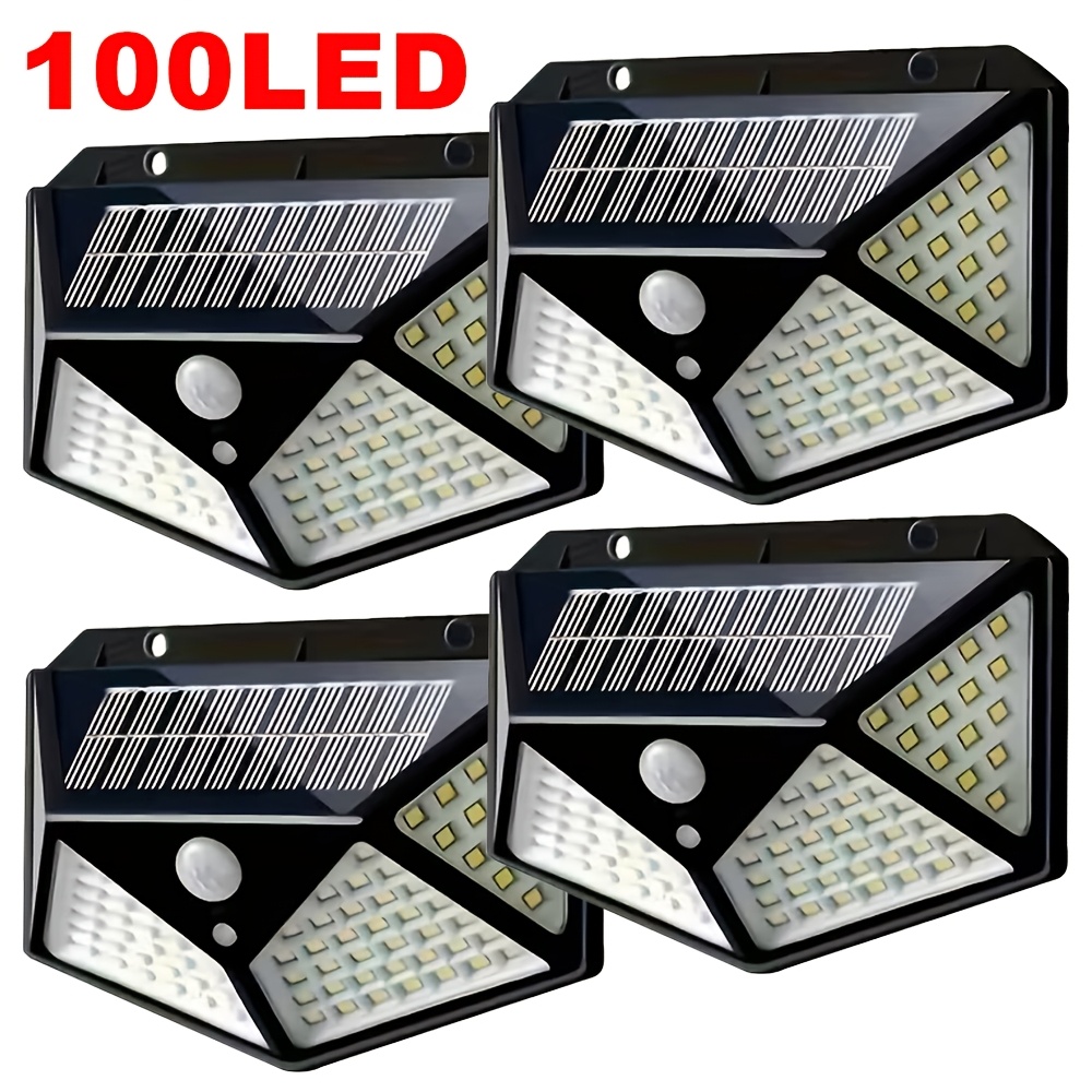 Power Outdoor - 100LED 야외 태양광 정원등, 모션 센서