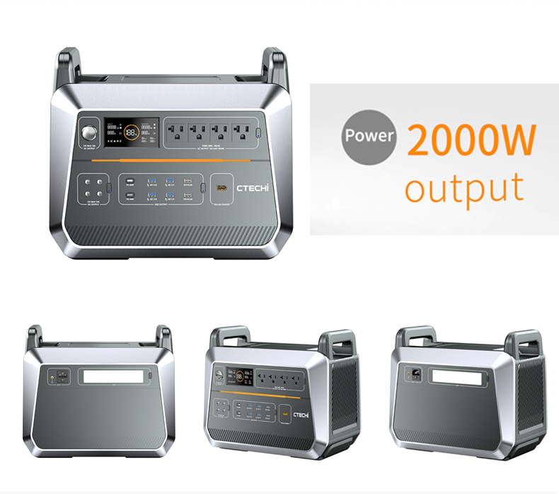 가정용 비상 전력 급속 충전 2000W 가정용 야외 캠 - Outdoor Power Station 리뷰 및 가격