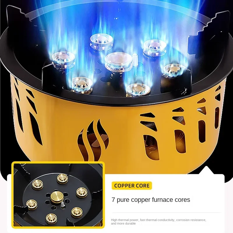 20000W 7코어 고출력 캠핑 스토브 휴대용 방풍 가 - Outdoor Power Equipment Brands 리뷰 및 가격