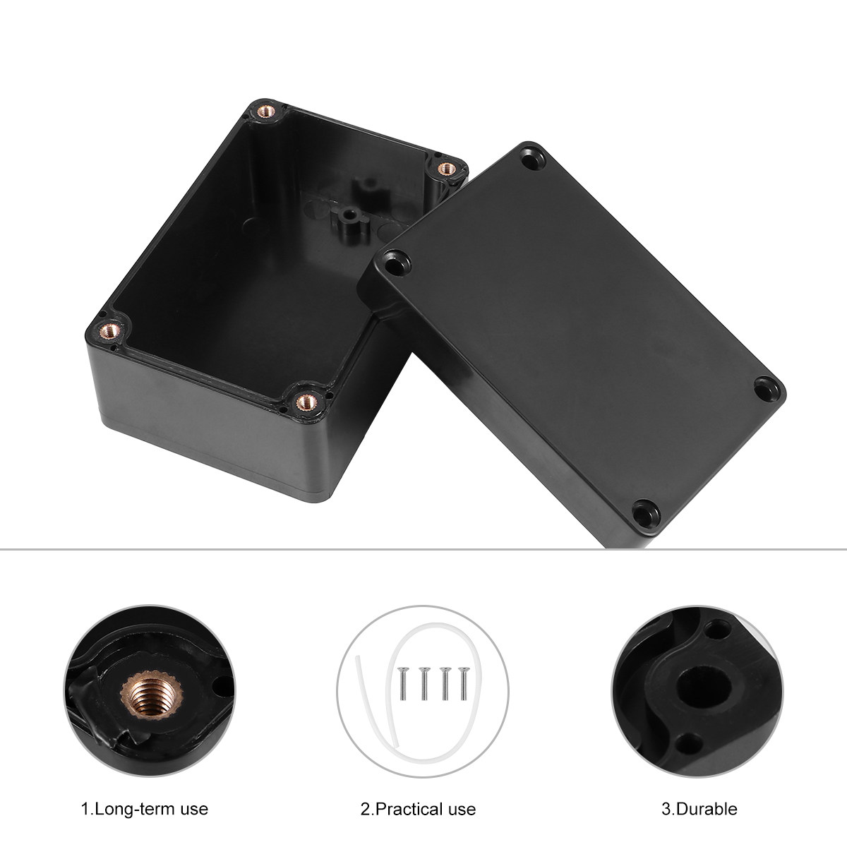 2Pcs 방수 접합 상자 전자 회로 기판 용 플라스틱  - Outdoor Power Board Box 리뷰 및 가격