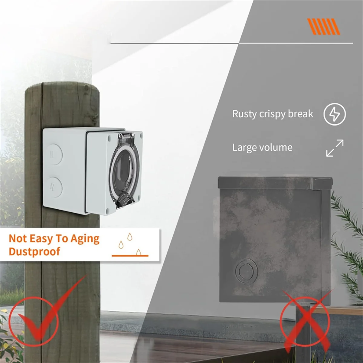 AT16 50Amp 전원 콘센트 박스, 125/250V - Outdoor Power Receptacle Box 리뷰 및 가격
