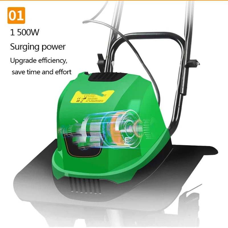 강력한 파워와 고효율 정원 토양 경운 및 풀이 1500 - Garden Tiller Mini 리뷰 및 가격