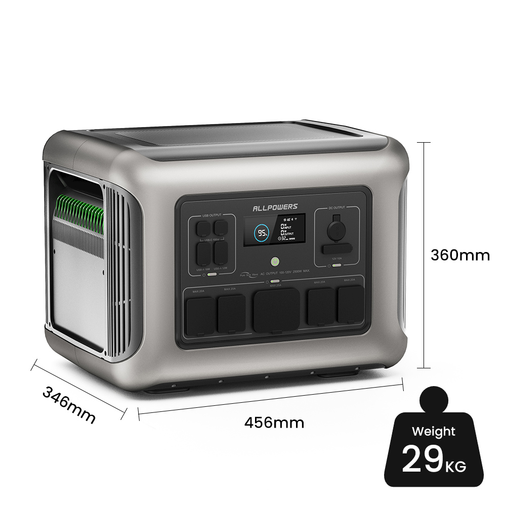 올파워스 2500W 휴대용 파워스테이션, 대용량 리튬인 - Outdoor Power Station 리뷰 및 가격