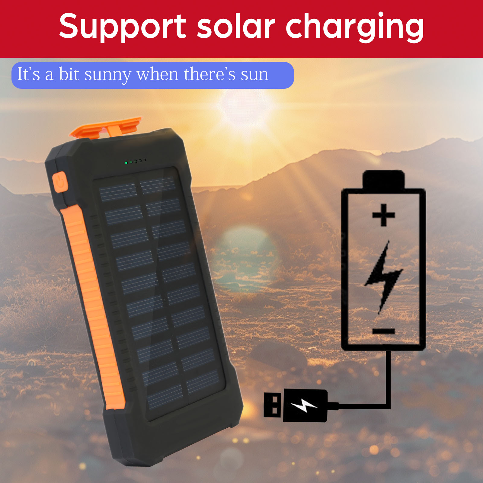 26800mAh 태양 광 보조베터리 무선 고속 충전 4 - Outdoor Power Board Box 리뷰 및 가격