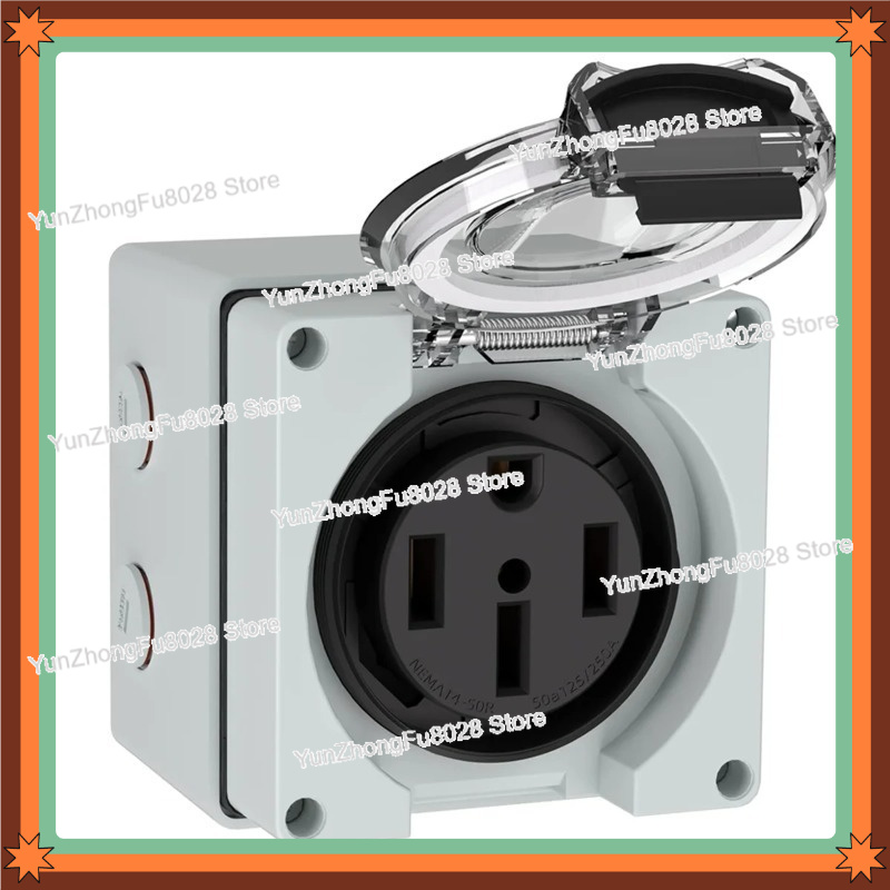 50Amp 14-50R 전원 콘센트 박스 125/250 - Outdoor Power Receptacle Box 리뷰 및 가격