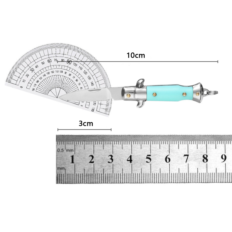 휴대용 접이식 미니 포켓 나이프, 다기능 키체인 펜던트 - Outdoor Power Tools 리뷰 및 가격