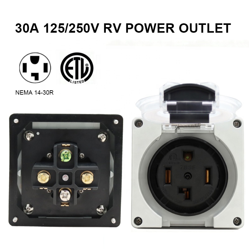 30암페어 전원 콘센트 박스 NEMA 14-30R 리셉 - Outdoor Power Receptacle Box 리뷰 및 가격