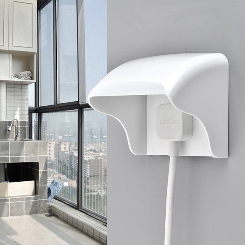 방수 상자 벽 조명 스위치 소켓 보호 상자, 흰색 플라 - Outdoor Power Point Cover 리뷰 및 가격