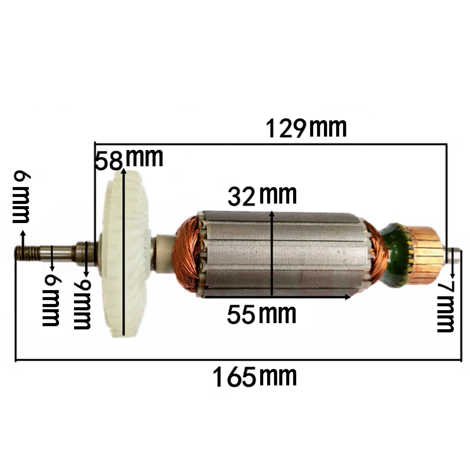 새로운 미사용 아머처 로터, 손상된 작업장 장비 교체, - Outdoor Power Equipment Brands 리뷰 및 가격