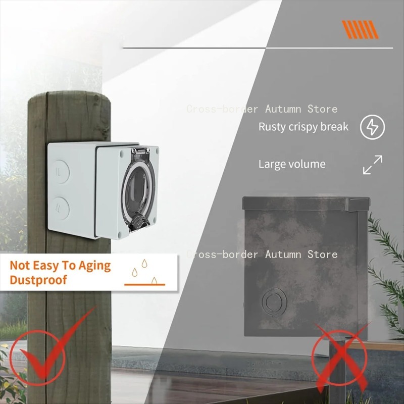 TFBC 50Amp 전원 콘센트 박스, 125/250V - Outdoor Power Receptacle Box 리뷰 및 가격