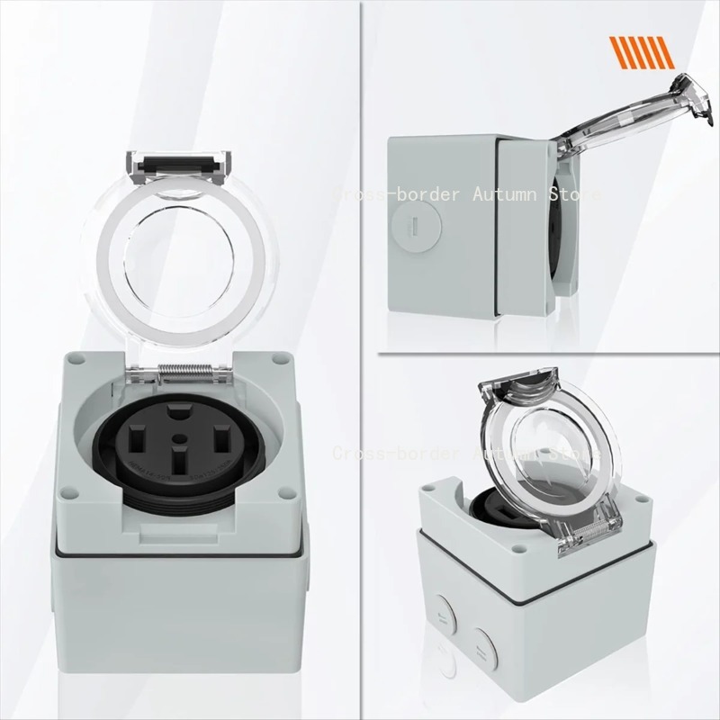 TFBC 50Amp 전원 콘센트 박스, 125/250V - Outdoor Power Receptacle Box 리뷰 및 가격