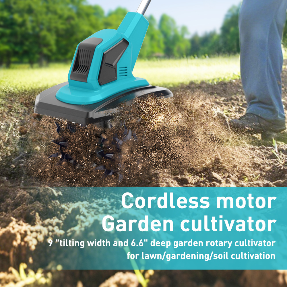 21V 리튬 고출력 미니 경운기 휴대용 전기 흙 풀이기 - Garden Tiller Mini 리뷰 및 가격