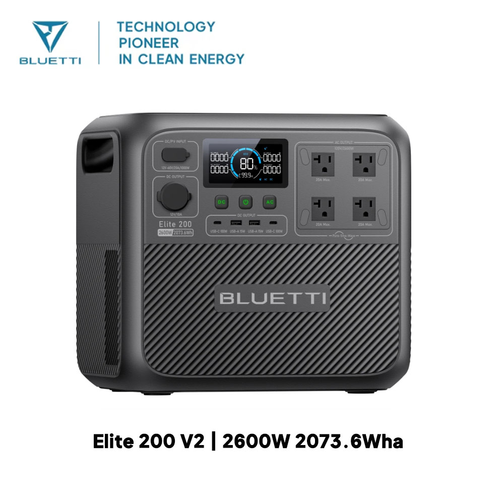 【리뉴얼】BLUETTI Elite 200 V2 휴대용  - Outdoor Power Generator 리뷰 및 가격