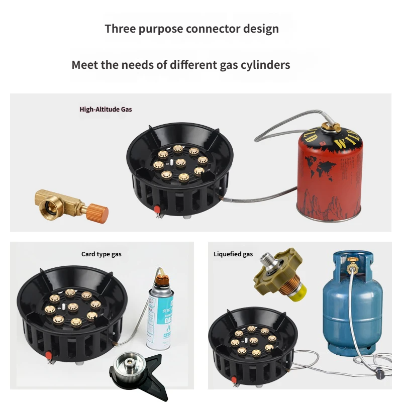 2100W 야외 캠핑 스토브 고출력 9코어 강력 화력  - Outdoor Power Equipment Brands 리뷰 및 가격