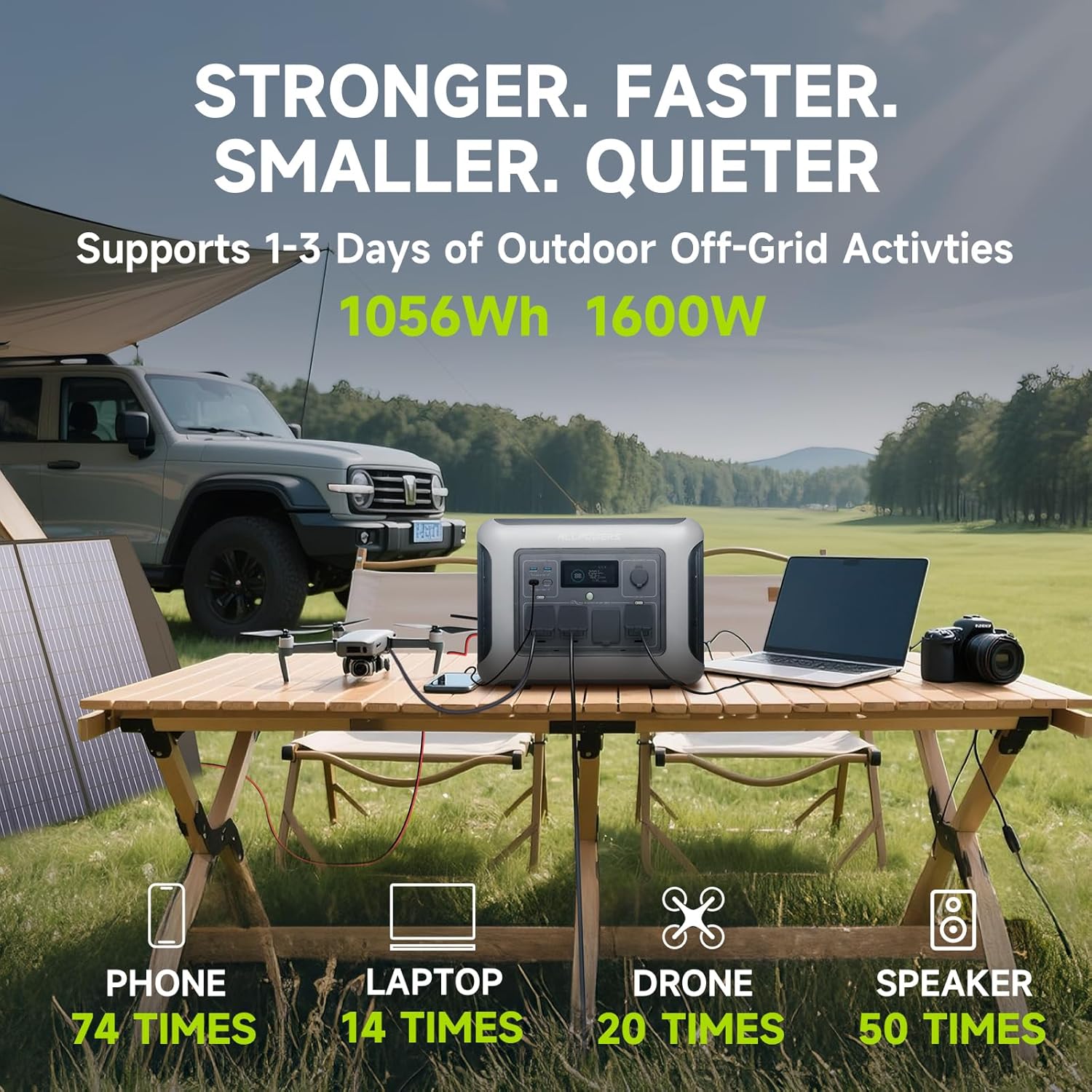 올파워스 R1500 라이트 휴대용 파워 스테이션 105 - Outdoor Power Generator 리뷰 및 가격