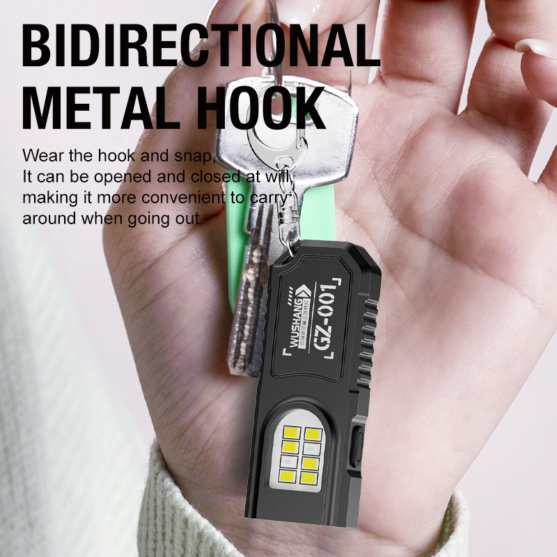 휴대용 키체인 LED COB 손전등 펜 클립이 있는 U - Outdoor Power Works 리뷰 및 가격