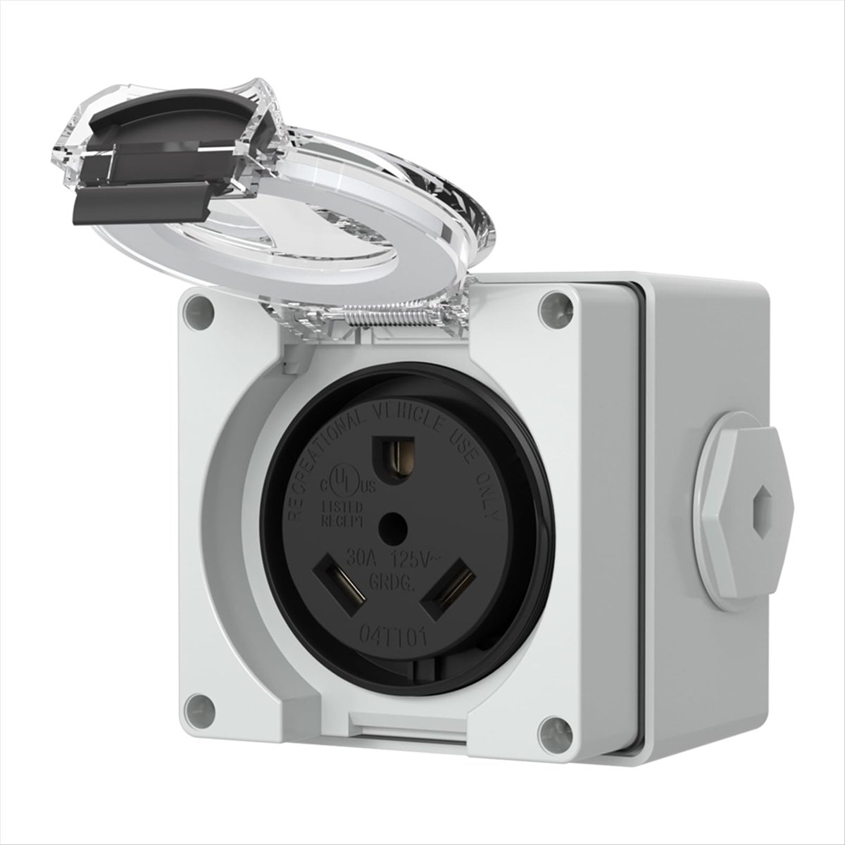 HHTL 30Amp 전원 콘센트 박스, 125Volt  - Outdoor Power Receptacle Box 리뷰 및 가격