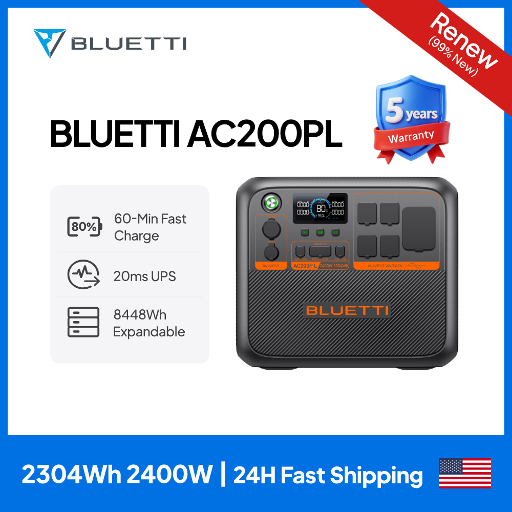블루에티 AC200PL 휴대용 파워스테이션 |   24 - Outdoor Power Generator 리뷰 및 가격