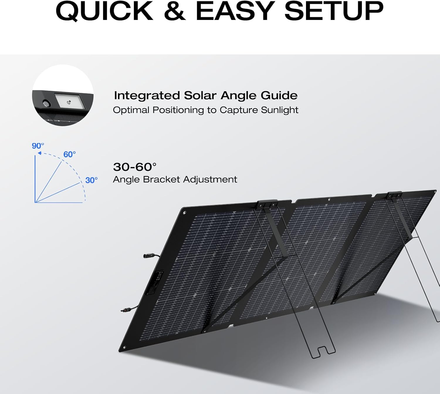 160와트 접이식 태양광 패널 휴대용 발전소 조절식 킥 - Outdoor Power Station 리뷰 및 가격